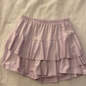 Purple skirt